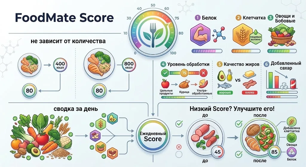 Что такое FoodMate Score