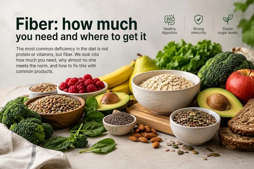Fiber: how much you need and where to get it