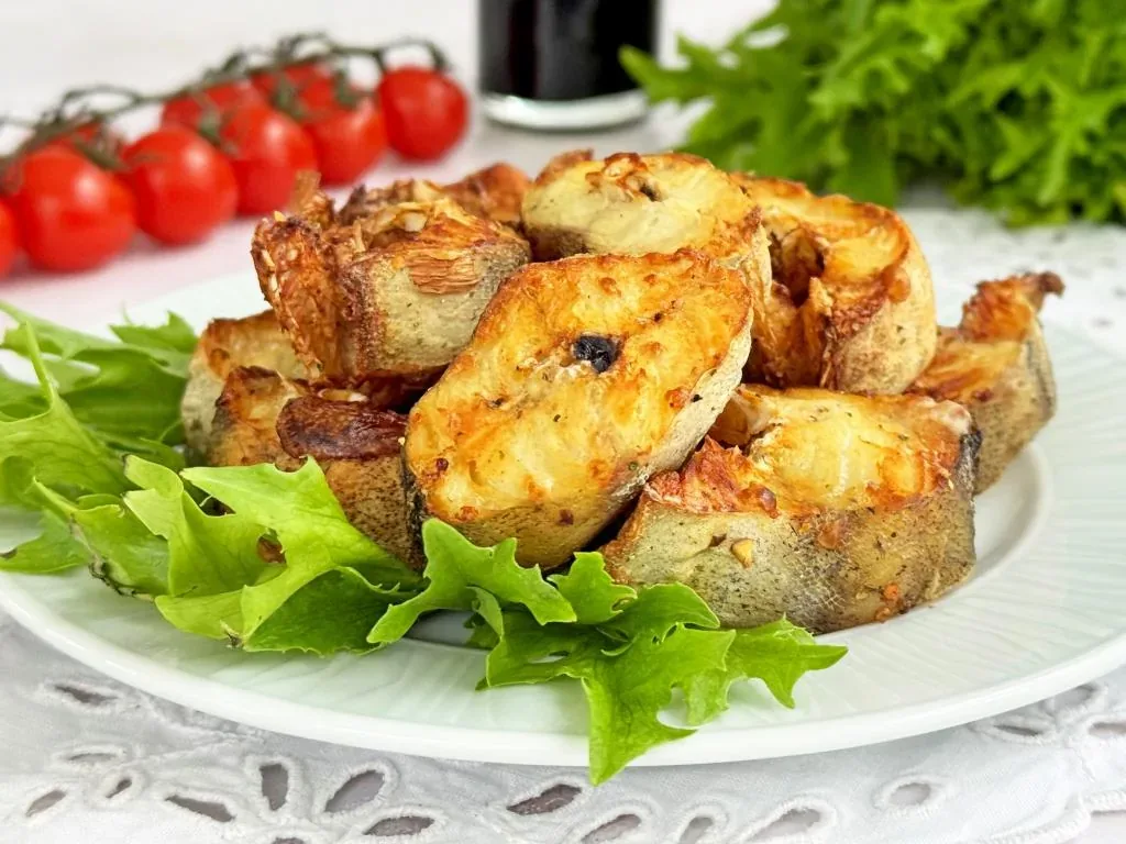 Филе белой рыбы с овощами